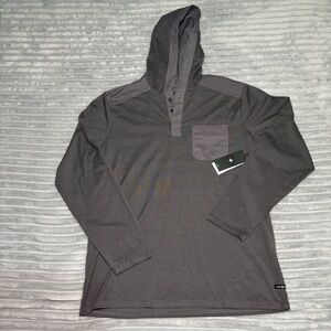 Tavik + ‎ MKLC1703 men’s long sleeve hoodie shirt size L NWT